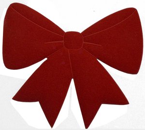 BOW PRINZESSIN      POLY/12PC RED