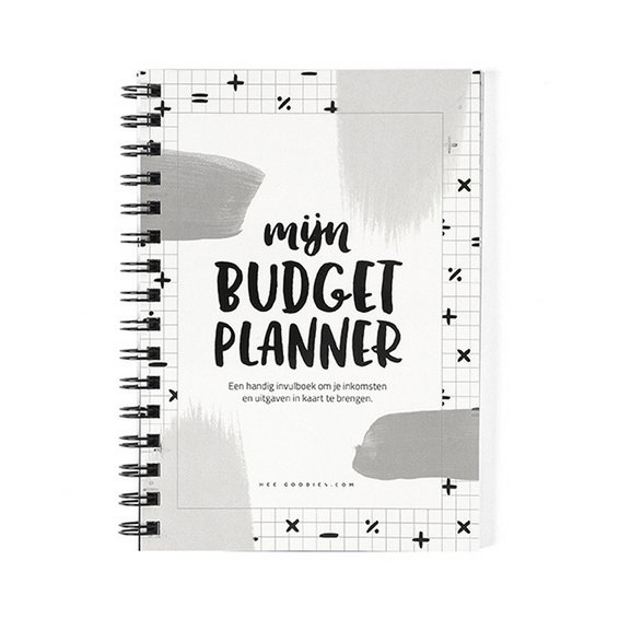 Budget Planner Cash Book A5 // Black and White Household Booklet
