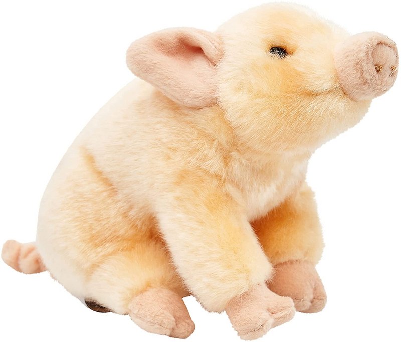 Pattegris, siddende - 20 cm (længde)