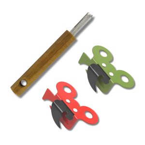 Duo Manual butterfly box opener and tab puller Fackelmann