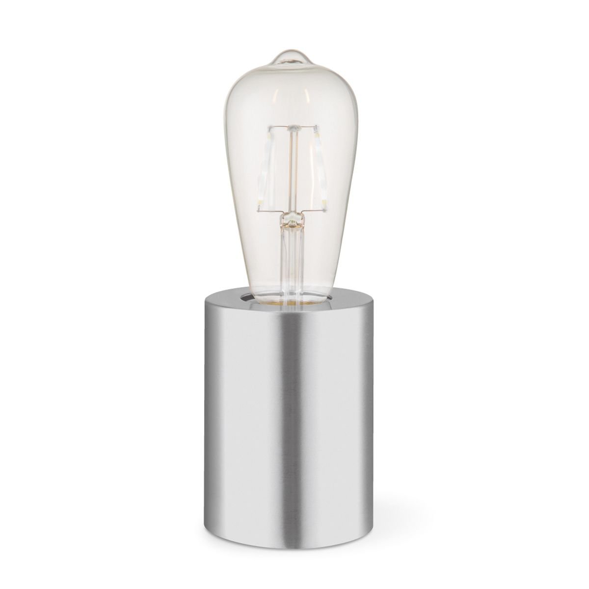 Home Sweet Home table lamp Dry Rond - brushed steel - 7.5/7.5/10cm