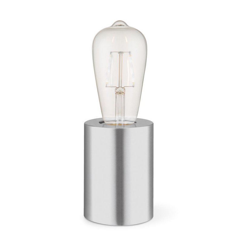 Home Sweet Home table lamp Dry Rond - brushed steel - 7.5/7.5/10cm