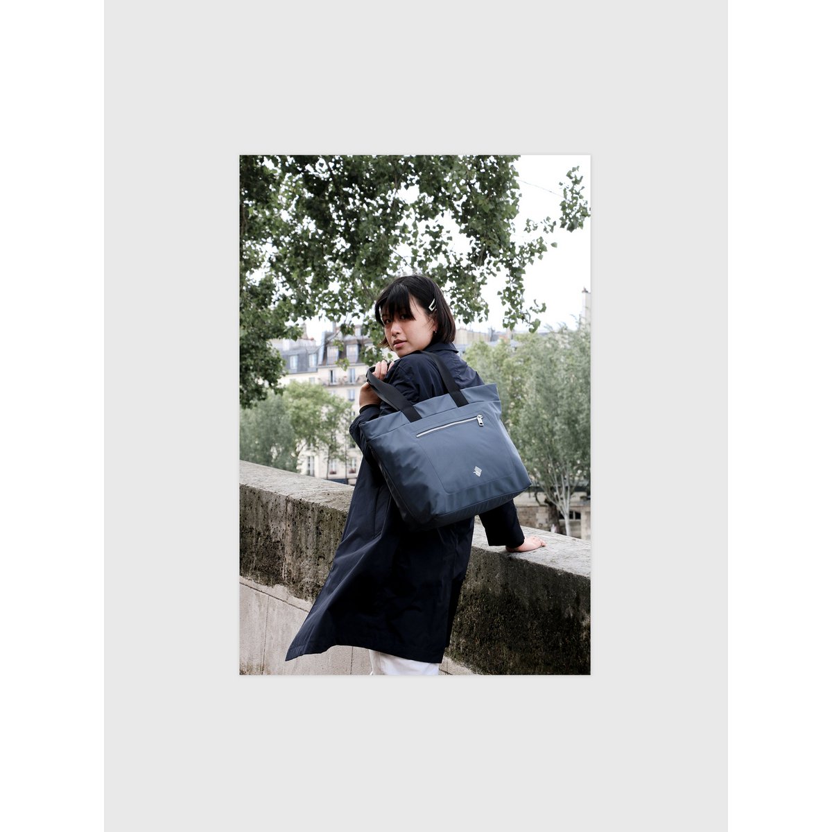 Carry-All Tote Bag - Lake Blue