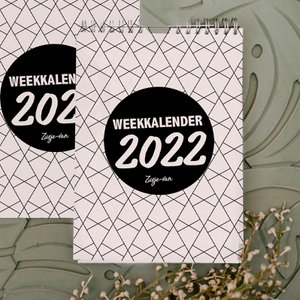 A5 weekly calendar 2021