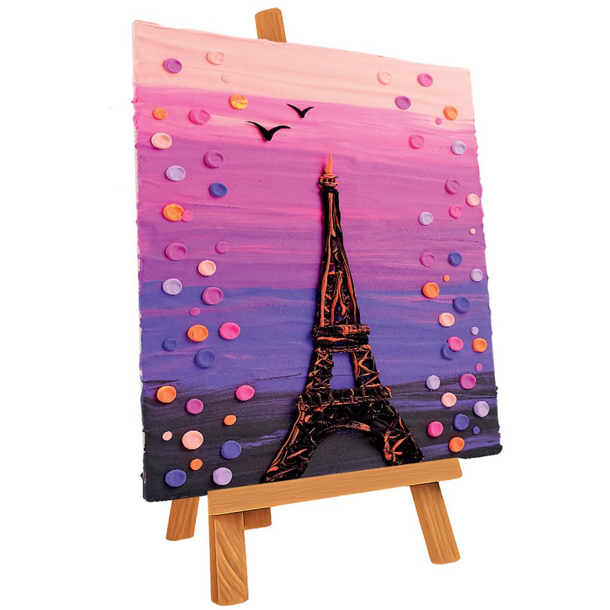 Okto Sensory Art 3D Painting - Travel - Paris