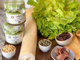 Luisa Pantaleo Pâté d'olives et d'amandes biologique, fabriqué en Italie