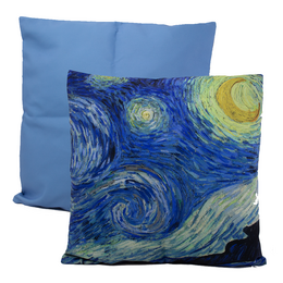 Fodera per cuscino, 45x45 cm, Vincent van Gogh, Notte stellata