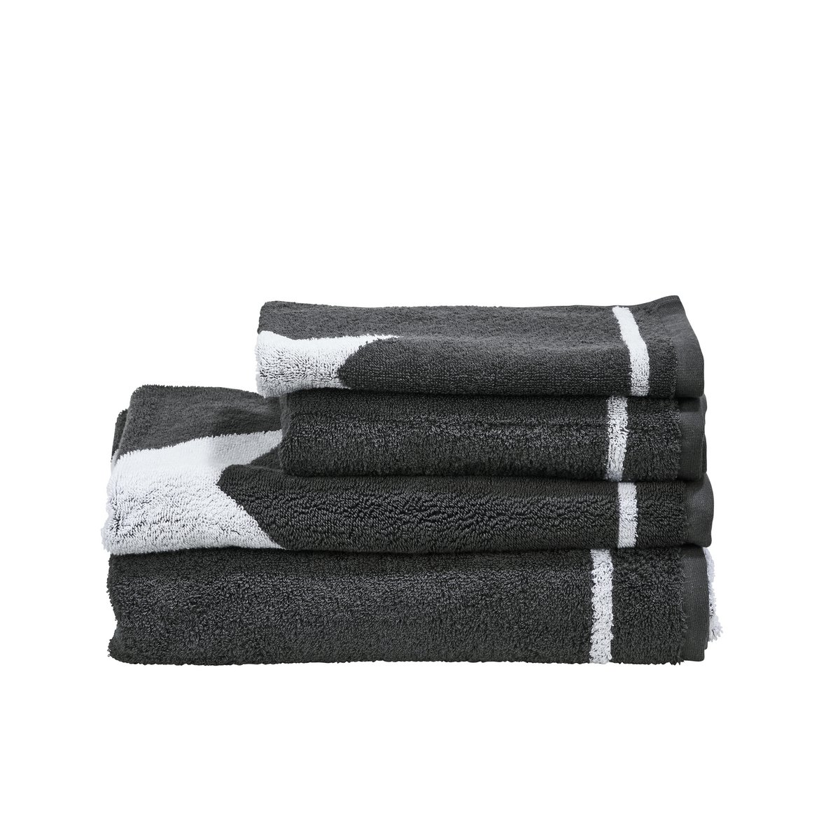 Handdoekserie 1 STER (4 maten, 3 kleuren)