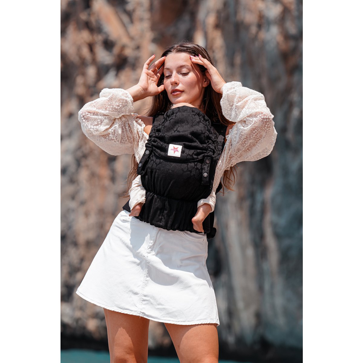Babytrage Flip Safari Belleza Negra