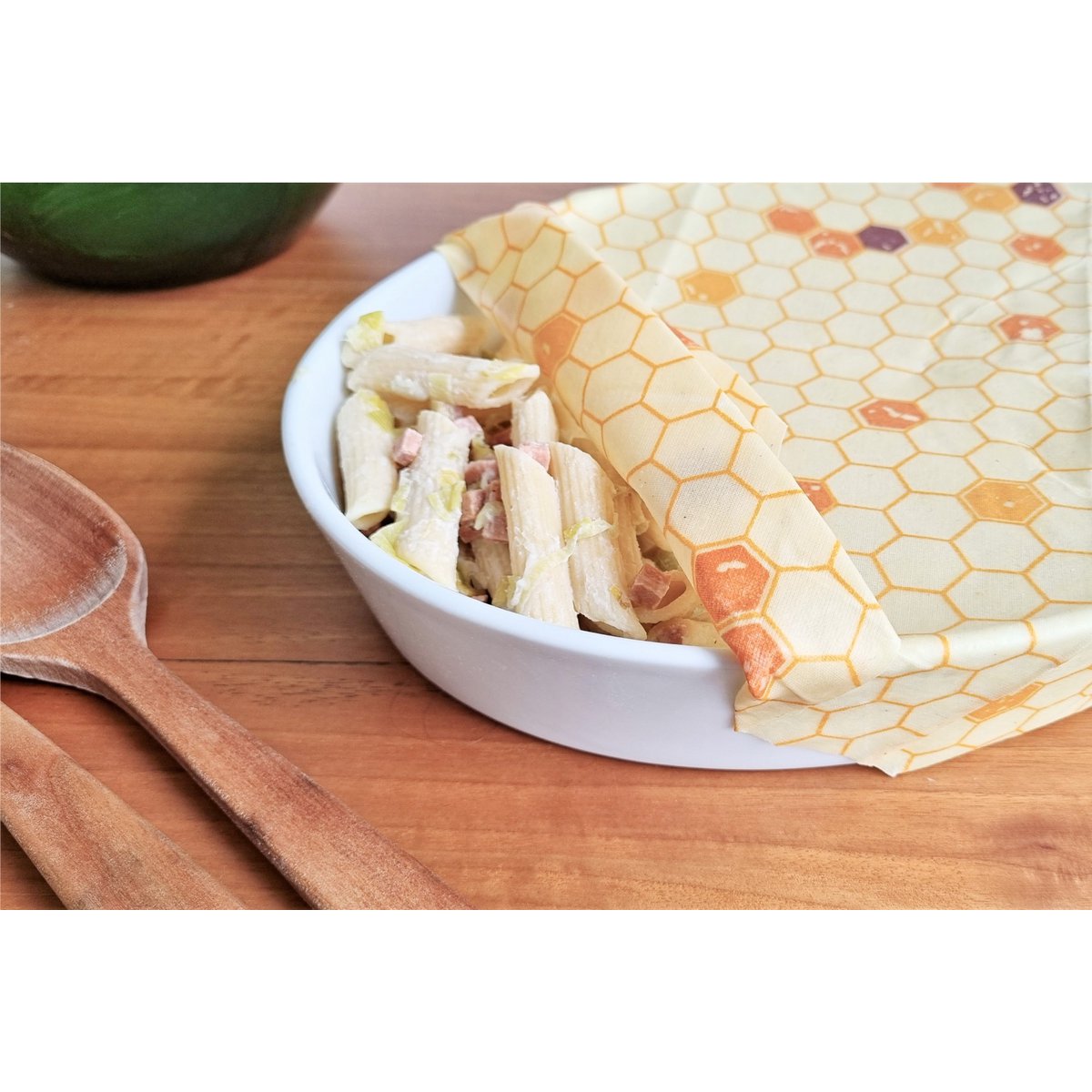 Bijenwas Voedsel Wraps Set x 3 | Organisch katoen