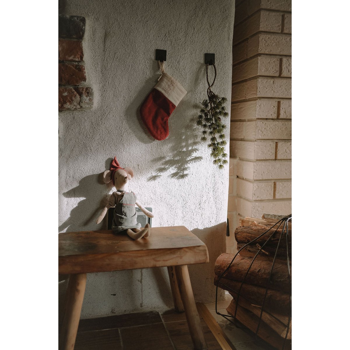 TISU Christmas Stocking, Rouge