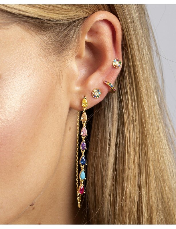 Biel rainbow earrings