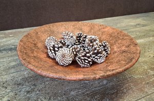 Handgefertigte Schale – Rustikale Bronze
