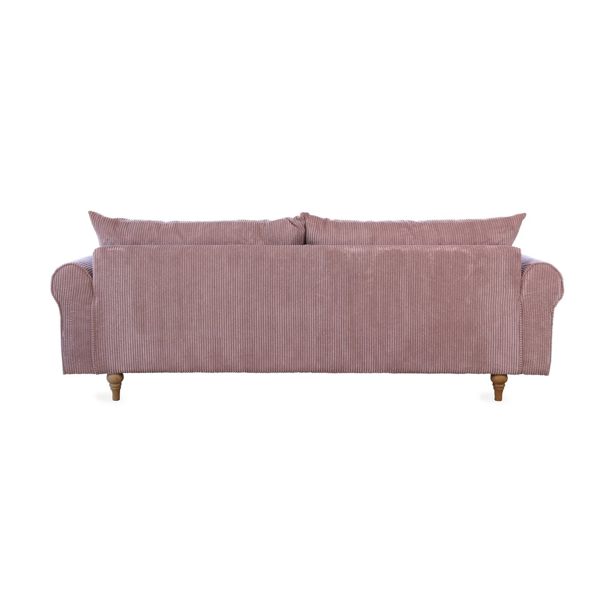 ASTRID 4-seater sofa/sofa bed Corduroy Dusty Pink removable & washable covers