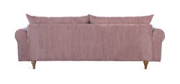 ASTRID 4-seater sofa/sofa bed Corduroy Dusty Pink removable & washable covers