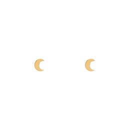 STUD EARRINGS MOON