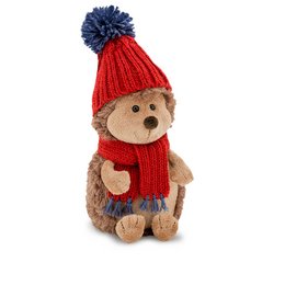 Jouet doux, vie - picoter le hérisson en Red Hat (18 cm)