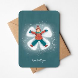 Christmas card | Snow -angel