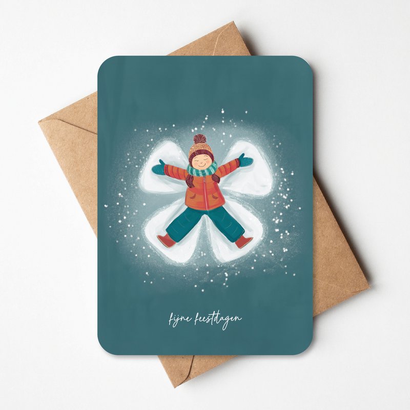 Christmas card | Snow -angel