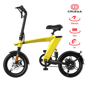 Electric Bike The Max foldable E Bike Solarbeam Yellow