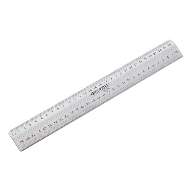 Righello da taglio Westcott 30 cm con antiscivolo