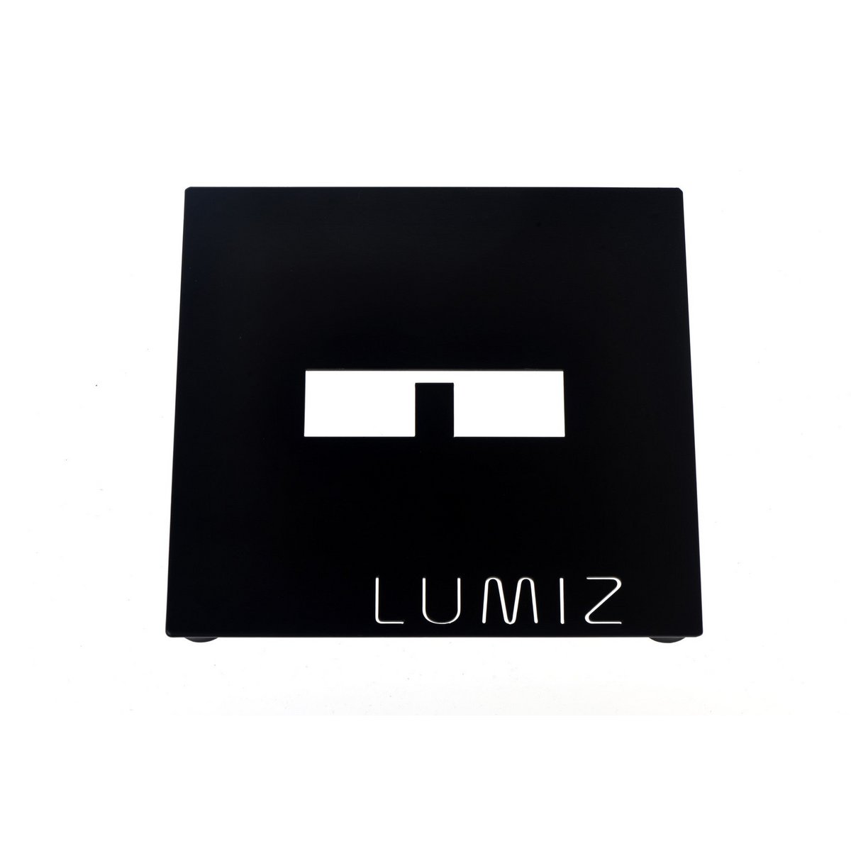 Lumiz metal plate - 20 cm - black