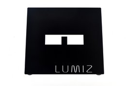 Lumiz metal plate - 20 cm - black