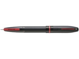Vulpen SHEAFFER Icon E9108 F Mattschwarz lackierte rote PVD-Besätze