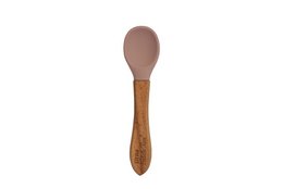 Silicone spoon pastel pink 14 cm Little Isabelle Rose