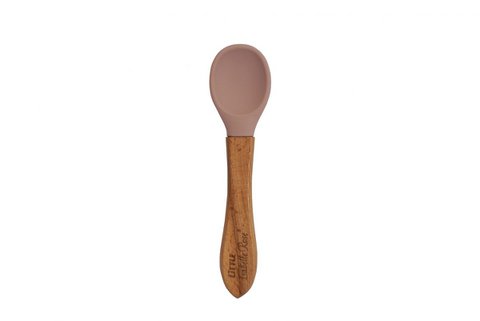 Silikonlöffel pastellrosa 14 cm Little Isabelle Rose