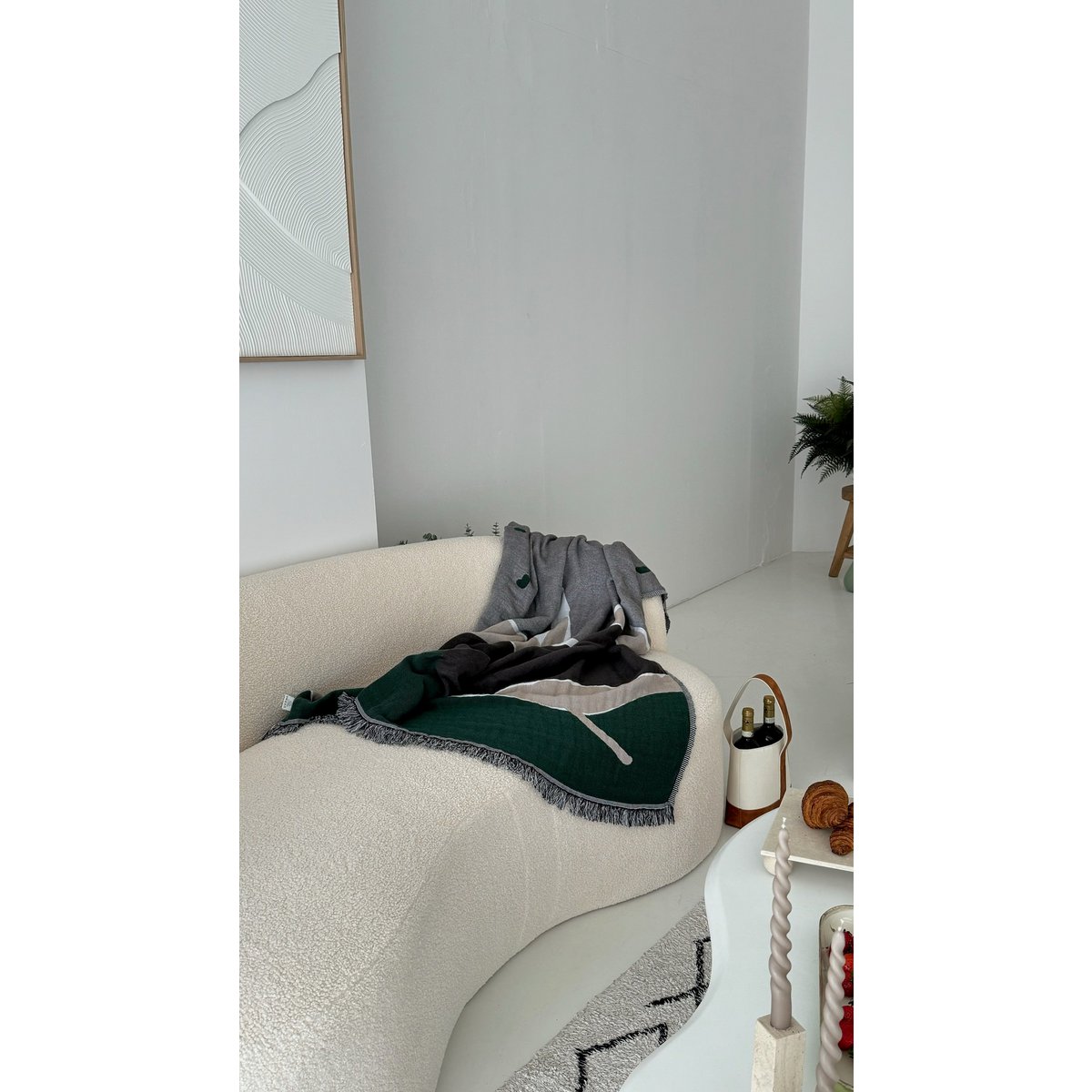 Marine-Couch-Überwurf