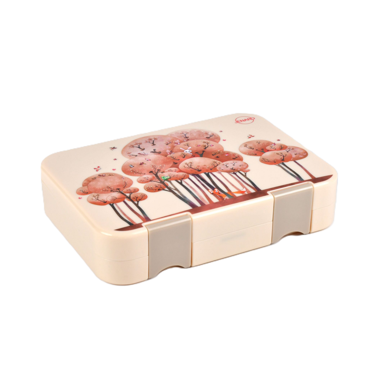 Children's Lunch Box Forest Animals Cream – Bento Box | JENARD®