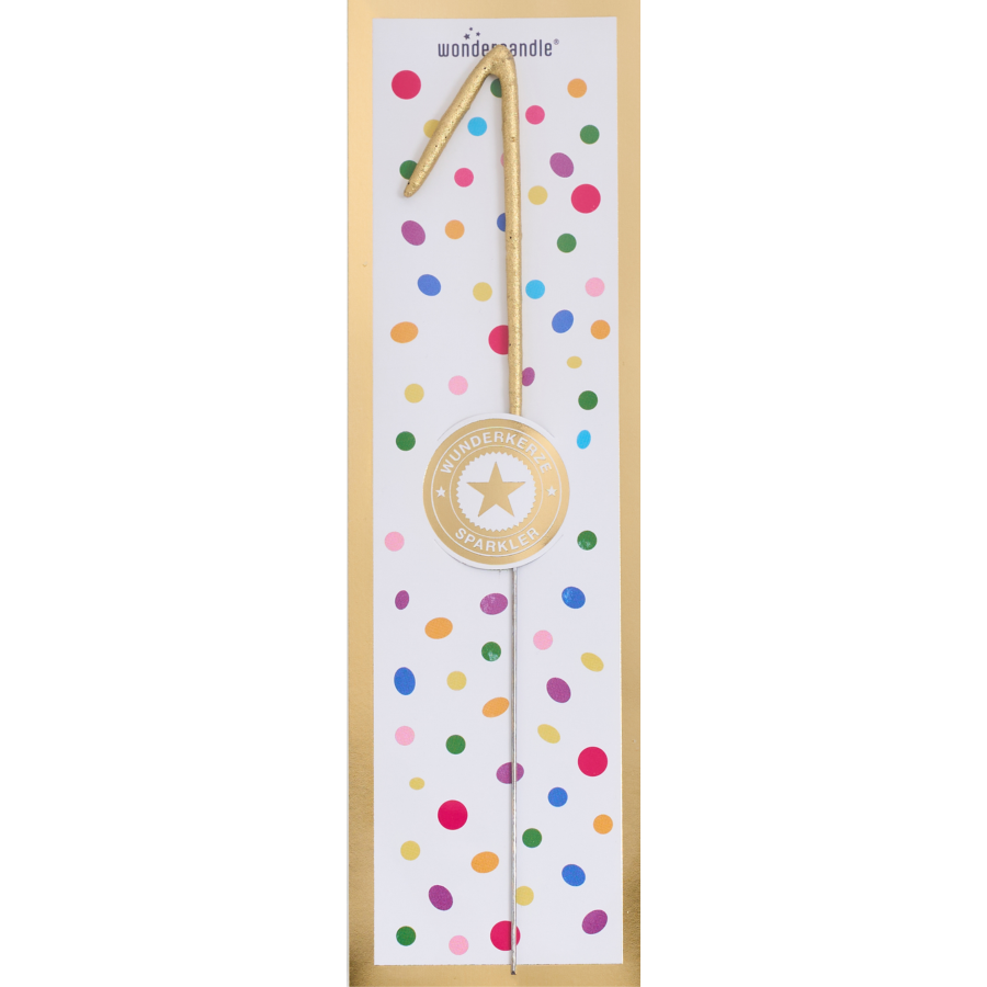 1 Tricolor gold silber rosé Wondercandle® classic