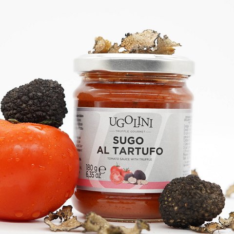 Glutenfreie schwarze Trüffelsauce 180 gr