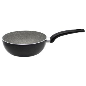 Wok pan 20 cm in pressed aluminum Elo Dolomit