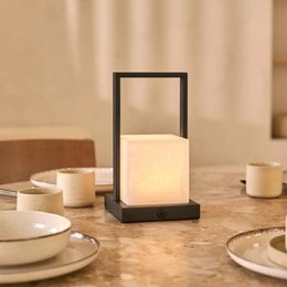 Nola Alabaster Rechargeable Table Lamp