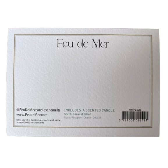 Let’s make memories in flip-flops! - Theelicht kaart
