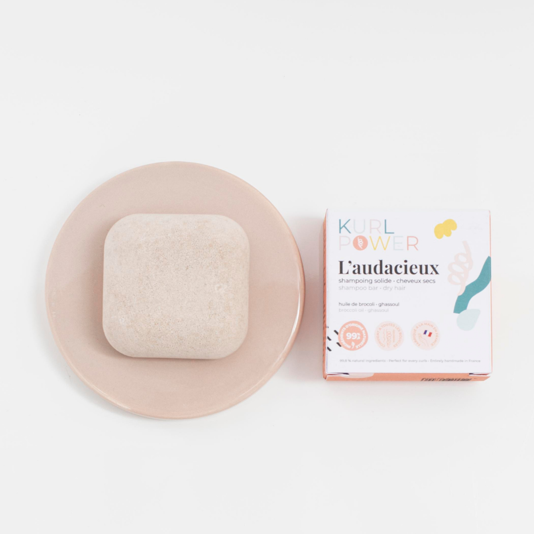 Shampoing solide pour cheveux secs "L'Audacieux"