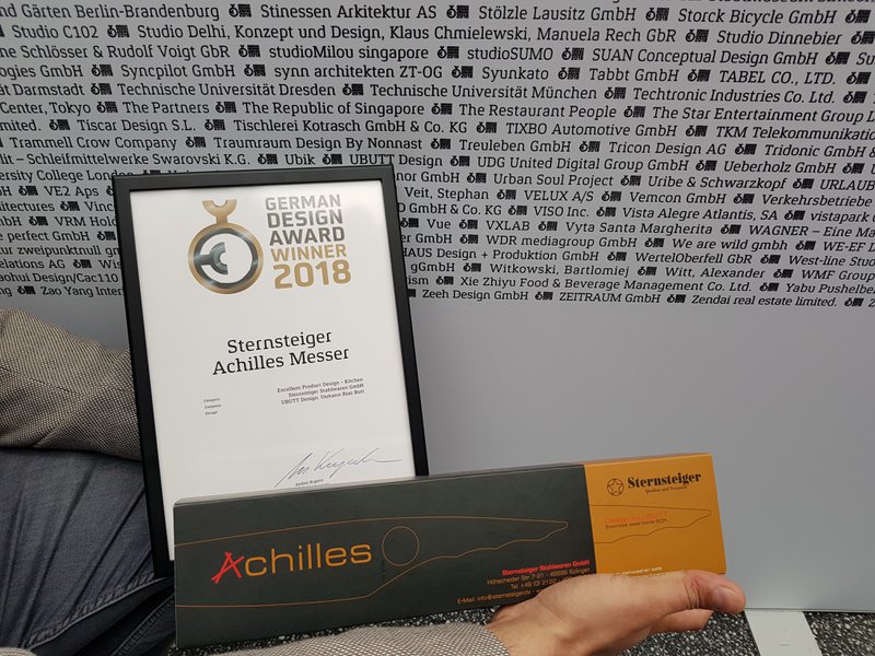 Achilles Kochmesser af Sternsteiger Tyskland