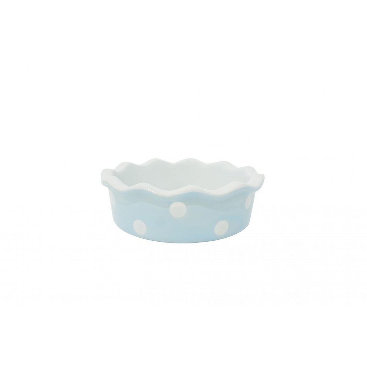 Petit plat à tarte bleu pastel Isabelle Rose