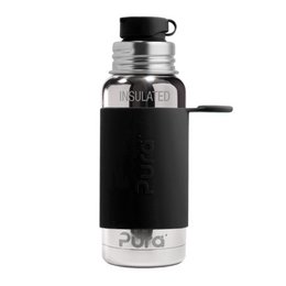 Pura Thermos Sportsflaske 475 ml + sort ærme
