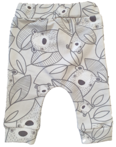 Pants animal gray