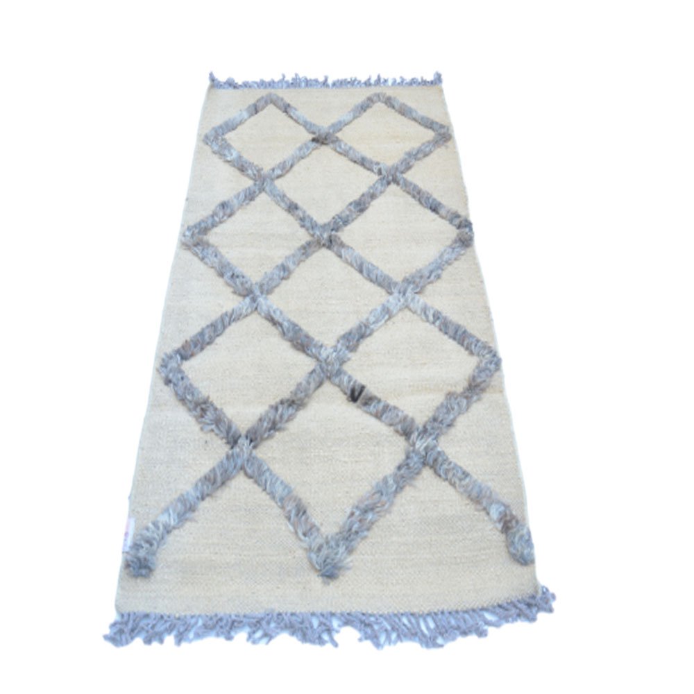 IKAT Sivas Tan Brown Kelim Teppich