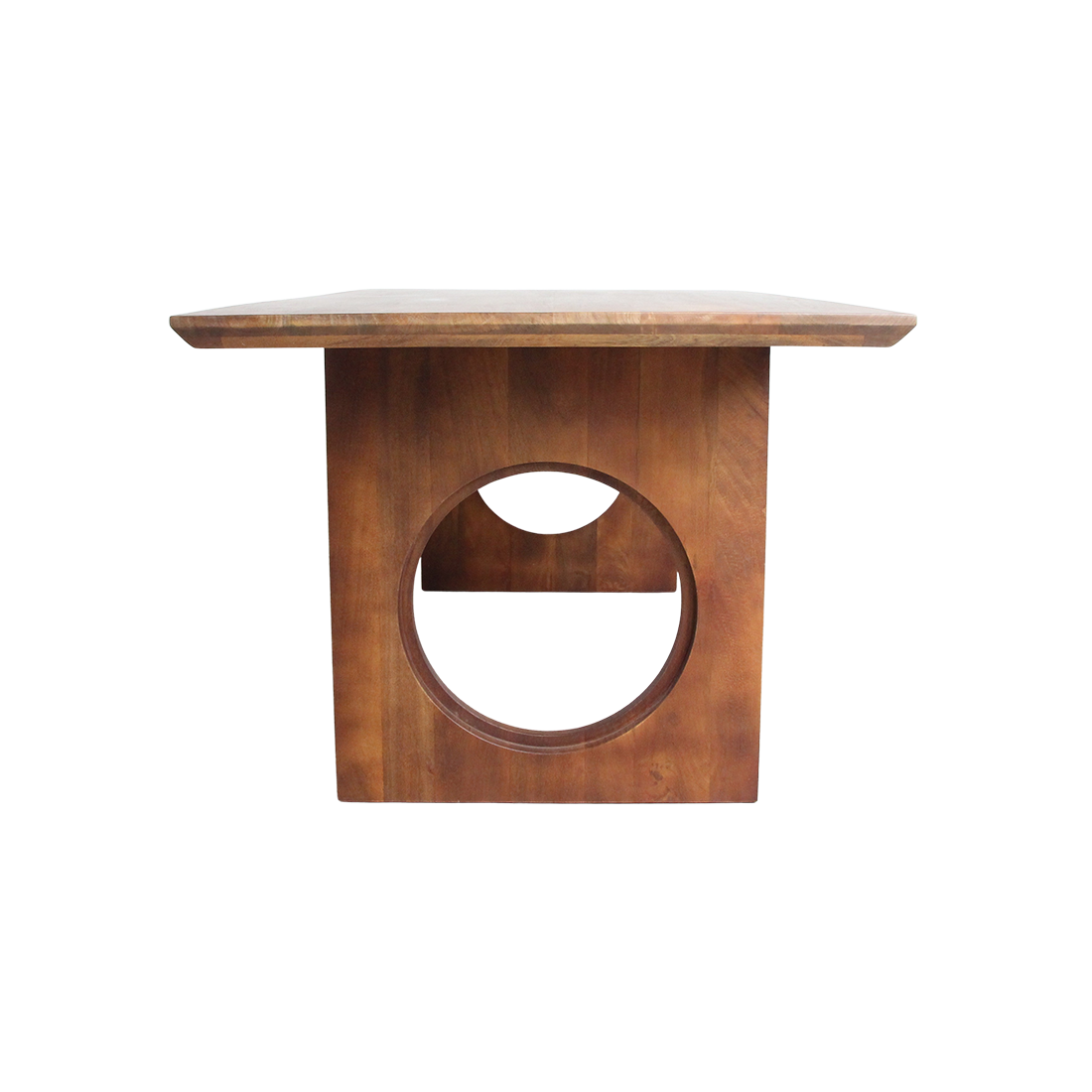 Bullnose Chamfered mango wood dining table mix