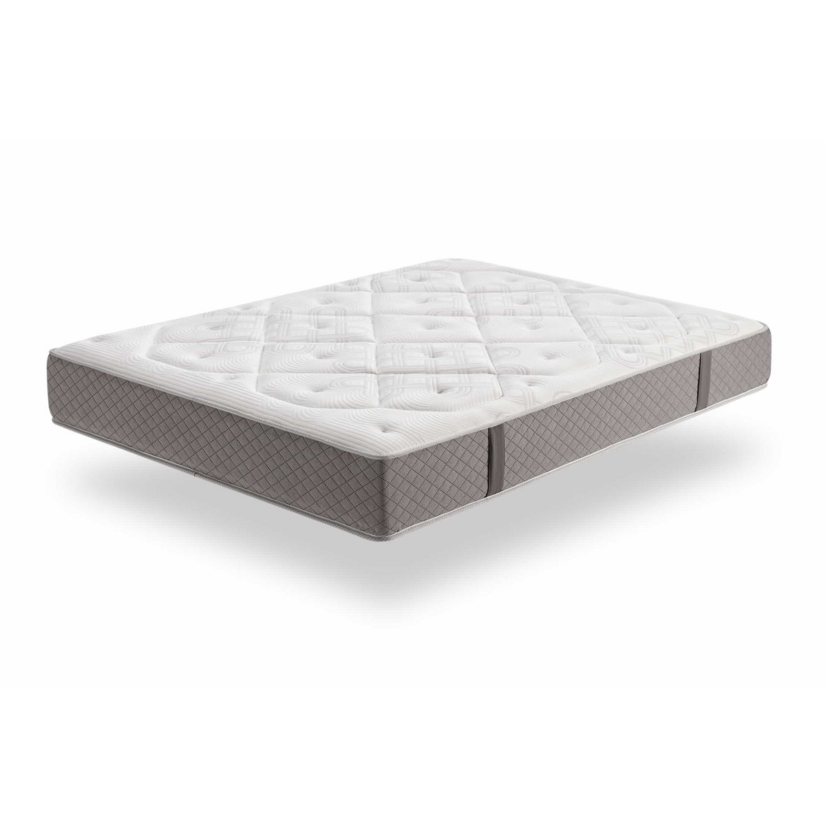 Platinium Classic Viscoelastic Mattress -White - Thickness: 26 cm - Moonia