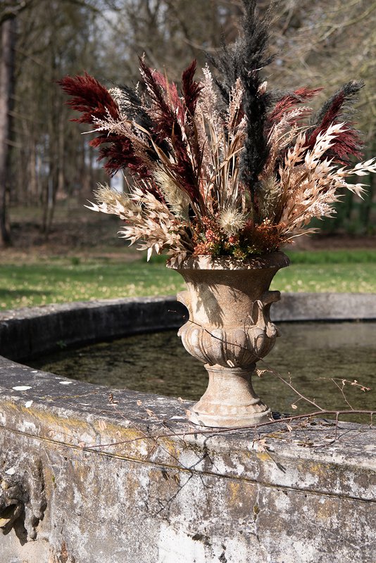 Künstliche Pflanze 40 cm grüner Kunststoff