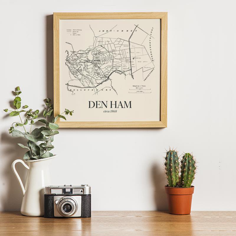Den Ham in vintage stijl