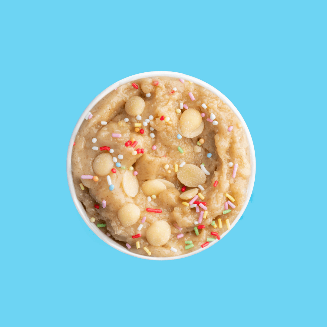 White chocolate & confetti cookie