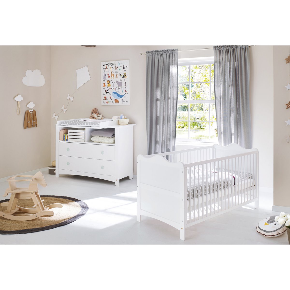 Nursery „Florentina” extra wide, 2 parts