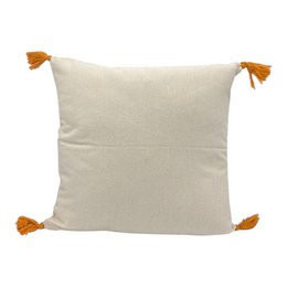 Decoratief kussen met punch -borduurwerk - kinderen - leeuw - 43 x 43 cm
